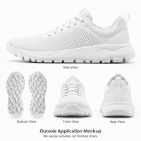 Semelle extérieure en mousse EVA monobloc OEM pour chaussures décontractées pour enfants et juniors avec développement de moules personnalisés