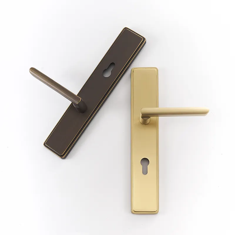 DIY Easy To Install Brass Door & Window Handles Door Knob Lock For Home