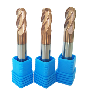 4F Tungsten Carbide <strong>Round</strong> Ball <strong>Nose</strong> Milling Cutter <strong>End</strong> <strong>Mill</strong> Cutter Coated - Product Image 3
