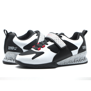 Мужская спортивная тренировочная обувь, ориентированная на тяжелую атлетику, с ремешком и устойчивой подошвой - Product Image 1