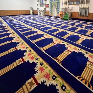 Tapis <span class=keywords><strong>de</strong></span> <span class=keywords><strong>prière</strong></span> souple et durable pour mosquée, grand format, en rouleau, pour espaces <span class=keywords><strong>de</strong></span> <span class=keywords><strong>prière</strong></span> musulmans - Product Image 3