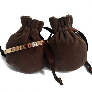 Bolsas de Almacenamiento de Terciopelo Personalizadas con Cordón, Biodegradables, en Forma de Calabaza, para Joyería, Collares, Relojes y Embalaje de Regalos - Product Image 6
