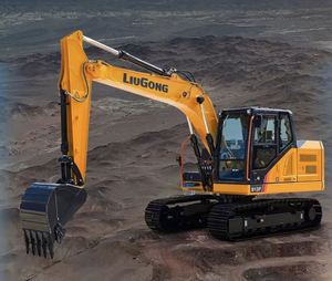 Hot Sale Liugong Excavator 913F With Hammer Line 13Ton Hydraulic Crawler Digger Earthmoving <b>Machine</b> New - Product Image 3