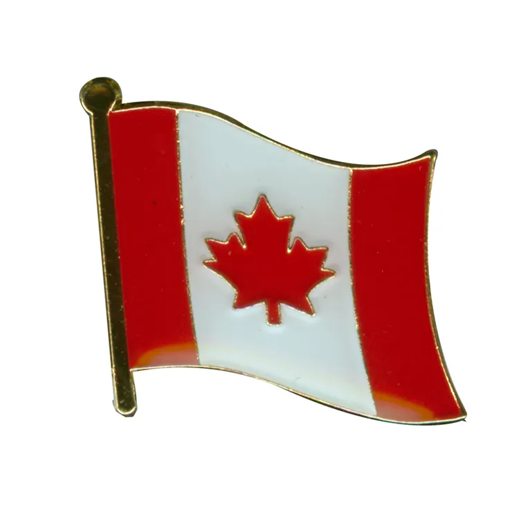 Оптовая продажа, металлическая штамповка, эмали с национальным флагом страны, значок, значок, флаг Ямайки, Хорватии, Канады