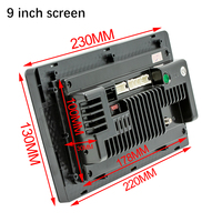 9 pulgadas X9090 Android 2 Din navegación GPS estéreo Radio salpicadero coche reproductor de vídeo Multimedia con cámara de respaldo pantalla táctil