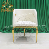Fauteuils de Mariage de Luxe en Cuir Doré pour Mariés, Fauteuils Royaux d'Intérieur pour Événements, Hôtels, Fêtes et Salons – Offre Spéciale