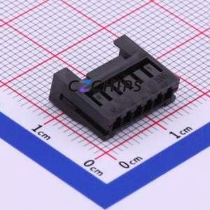 DF3-6EP-2C Housing (Wire-to-Board / Wire-to-Wire) P=2mm Connector ( Jack Structure: 1x6P )( Pitch: 2mm )( Number of Rows: 1 ) - Product Image 1