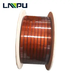 Manufacturer Supplier Aluminum Flat Wire Spool 12 Gauge For Wholesale PEW130 0.274mm Alambre De Aluminio