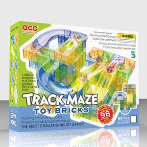 Jouet <span class=keywords><strong>de</strong></span> construction <span class=keywords><strong>de</strong></span> circuit <span class=keywords><strong>de</strong></span> labyrinthe DIY MILI, très populaire, en plastique ABS avec boule rotative <span class=keywords><strong>et</strong></span> puzzle 3D, jouet éducatif <span class=keywords><strong>de</strong></span> <span class=keywords><strong>table</strong></span> pour enfants - Product Image 4