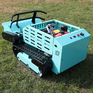Tondeuse robot industrielle et commerciale télécommandée 48V à lames broyeuses, automotrice sur chenilles, 17 CV - Product Image 4