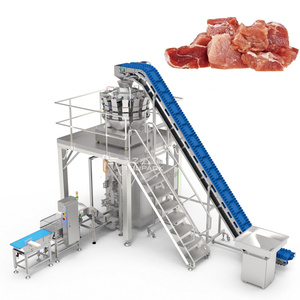 Automatic High Accuracy Weighing Equipment 14 Head Screw Multi Weigher Sticky Product Filling <b>Sealing</b> Ma - Product Image 5