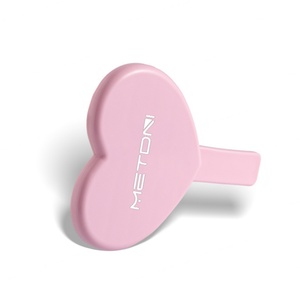 ABS <b>Plastic</b> Type Silkscreen Printing Logo Heart Shape Single Side Mirror - Product Image 4