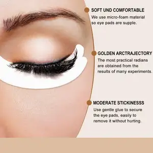 Private Logo Under Eye Pads For Foam Eyelash Extensions Pad Manufacturer