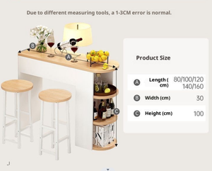 <span class=keywords><strong>Mesa</strong></span> de restaurante alta, <span class=keywords><strong>mesa</strong></span> de comedor de altura, <span class=keywords><strong>mesa</strong></span> de desayuno de <span class=keywords><strong>cocina</strong></span> <span class=keywords><strong>con</strong></span> patas de Metal de 100cm de altura para cafetería, Bistro comercial - Product Image 5