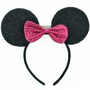 Adult and Child Beauty Flashing LED Headband Round Multi-Color Sequin and Cloth <strong>Toy</strong> <strong>for</strong> <strong>Parties</strong> Packaged in <strong>Bag</strong> - Product Image 2