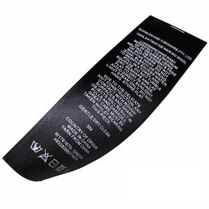 2023 etiqueta impresa de algodón con logotipo de marca de alta calidad personalizada barata ecológica etiqueta de cuidado de lavado de manchas <span class=keywords><strong>para</strong></span> <span class=keywords><strong>ropa</strong></span> - Product Image 6
