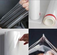 Film de protection de peinture PPF transparent brillant de qualité supérieure pour véhicule automobile, film de protection de peinture PPF pour voiture