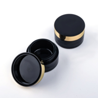 Pot de crème pour soins de la peau en plastique à double paroi de luxe, rechargeable, pour masque facial, pot de crème pour le corps, pot de crème pour le visage