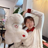 Oreiller en peluche en forme humaine pour la Saint-Valentin, décoration de mariage, décoration de canapé de salon, ornement