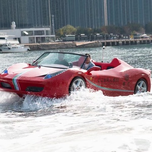 Super-car aquatique en fibre de verre, <span class=keywords><strong>bateau</strong></span> à réaction, <span class=keywords><strong>bateau</strong></span> de sport haute vitesse, <span class=keywords><strong>bateau</strong></span> rapide, <span class=keywords><strong>bateau</strong></span> de divertissement, équipement de divertissement aquatique extérieur - Product Image 1