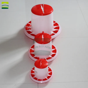 Tuyệt vời trang trại động vật Feeder ăn xô cho gà tự động gia cầm Feeder mô hình khác nhau của gà máng - Product Image 6