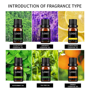 100% pur bio eucalyptus lavande citronnelle menthe poivrée <span class=keywords><strong>arbre</strong></span> à thé orange huile essentielle pour diffuseur Massage peau/soins des cheveux - Product Image 4
