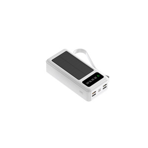 สินค้าใหม่ 2026 พาวเวอร์แบงค์พลังงานแสงอาทิตย์แบบพกพา 20000mah 30000mah 50000mah พร้อมสายในตัวและไฟฉายแบบทนทาน - Product Image 2