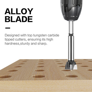 Miaorui công nghiệp phẳng cánh khoan tam giác Shank Carbide chế biến gỗ <span class=keywords><strong>bit</strong></span> cho gỗ lỗ Opener & bản lề công cụ tại chỗ khoan <span class=keywords><strong>bit</strong></span> - Product Image 6