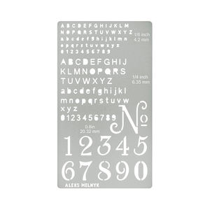 ลายฉลุโลหะตัวอักษรขนาดเล็กแบบเผาไม้ไฟบนไม้แกะสลักไม้และรูปแบบตัวอักษรและตัวเลขอักษรและปล่อยให้ - Product Image 1