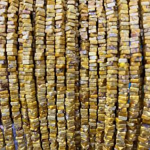 Espaciador de jaspe Imperial de piedras preciosas naturales, collar de pulsera de cuentas sueltas de piedra de sedimentos marinos de 2x4mm para fabricación de joyas - Product Image 3