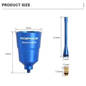 <span class=keywords><strong>Kit</strong></span> de purge de <span class=keywords><strong>frein</strong></span> à disque pour vélo Adaptateur de purge d'entonnoir en alliage d'aluminium Système de freinage de vélo <span class=keywords><strong>Kit</strong></span> d'entonnoir de <span class=keywords><strong>frein</strong></span> à huile minérale pour <span class=keywords><strong>Shimano</strong></span> - Product Image 6