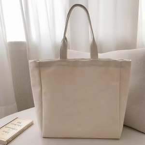 Bán Buôn Tùy Chỉnh Giá Rẻ Dày Lót Đay Mua Sắm Mua Sắm Vải Màu Đen Túi Vải Tote Túi Cho In Ấn Làm - Product Image 6