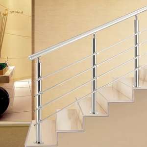 EX331 Curved Modern Stainless Steel Handrail for Commercial Interior Staircase Architectural Projects Apartment Villa Decoration - Product Image 3