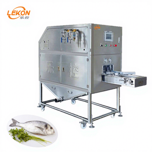Máquina Eléctrica Automática de Alta Eficiencia para Descamar Pescado, Máquina de Procesamiento y Limpieza de Pescado para Lubina, Carpa, Salmón y Besugo - Product Image 1