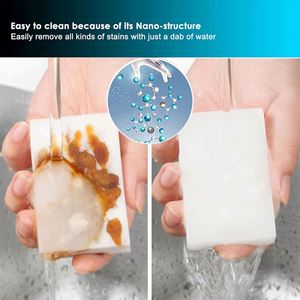 For <b>Sponge</b> <b>Eraser</b> Household Cleaning Pads Customized Color 750%-2000% Water Absorption Strong Cleaning Capacity Rectangle - Product Image 3