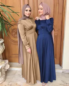 Manufacturers Kaftan Modern Long Dress Turkey Muslim Middle East Turkish Women Abaya Dubai Islamic Clothing Wholesale