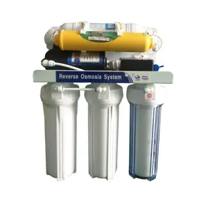 Fünf-, Sechs-, Sieben-Stufen-Wasserreinigungssystem PP+UDF+CTO+T33+RO+UV+Mineralwasserfilter NSF KAMAMUTA Metatecno China