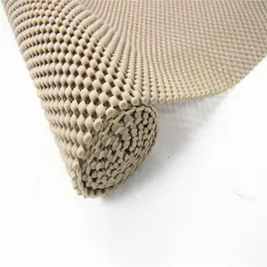 多功能防滑垫, 网格图案 PVC 非粘性手柄衬里货架衬里防滑垫抽屉衬垫厨房地板垫