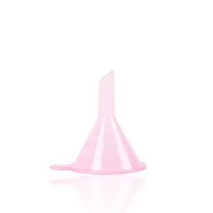 Многофункциональная прозрачная розовая синяя пластиковая мини-воронка для наполнения духов, ароматических эфирных масел