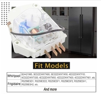 W10822278 Minuterie de dégivrage compatible avec le réfrigérateur-congélateur Whirlpool Ken more Amana KitchenAid