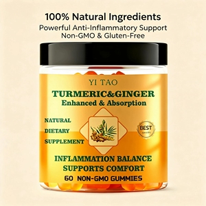 Gummies au Curcuma, Curcumine et Gingembre, Soutien Anti-inflammatoire Naturel, Aide à la Santé des Articulations et à la Digestion - Product Image 3