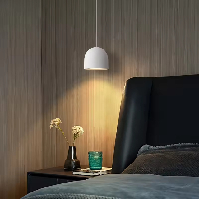 Bedroom Bedside LED Small Pendant Lamp Fashion Living Room Background Wall Pendant Light