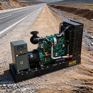 מכירת מפעל - גנרטור דיזל חשמלי שקט 415KVA, 332KW, 50Hz, סוג מכולה, 1500RPM, מערכת התנעה אוטומטית - Product Image 1