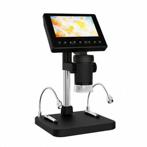 Microscope numérique LCD de 4,3 pouces <span class=keywords><strong>2000X</strong></span> / Loupe <span class=keywords><strong>USB</strong></span> pour soudure SMD et réparation de téléphones avec certification CE FCC - Product Image 1