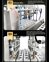 Machine de scellage de gobelets automatique commerciale à haute productivité - Similaire au style Vevor pour les salons de thé et les commerces de boissons