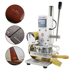 Máquina Pequeña Digital para Grabado y Dorado en Cuero, Madera, PVC y Papel - Product Image 1