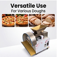 ANZHAN Diviseuse de pâte électrique automatique professionnelle en acier inoxydable de précision avec moteur 110V/220V/380V pour boulangerie