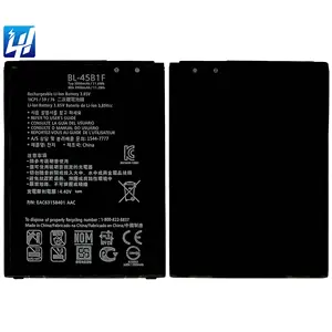 Gb/t 18287-LG v10 용 2013 공장 휴대 전화 bl-45b1f 배터리