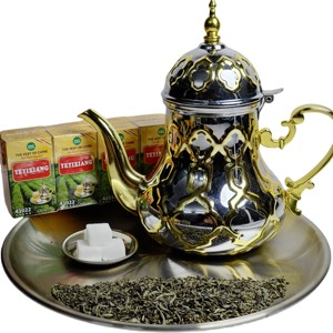 Té Verde Chino 41022aaa Flecha Calidad Extra Chunmee 25g, Extracto de Hojas de Té Verde Chino, Empaquetado en Caja y Bolsa - Product Image 5