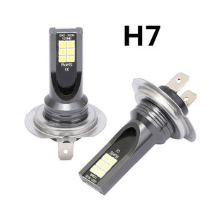 Phare LED H4 3030 12SMD, lumière blanche 6000K, lampe de voiture - Product Image 3